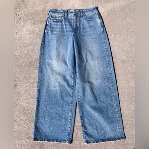 Madewell the curvy perfect vintage wide leg denim jeans 28/6 NWOT pants